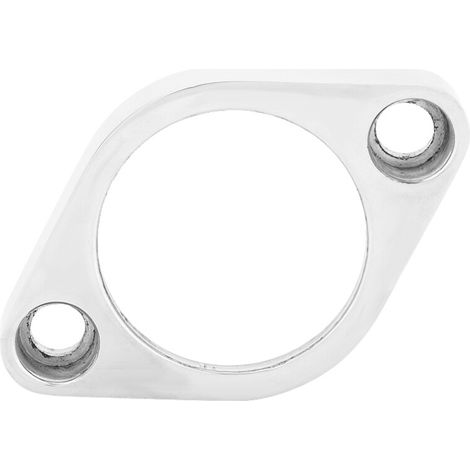 Conectores giratorios de 90 grados de metal pulido para mangueras de agua, compatibles con motores Chevrolet pequeños y grandes.