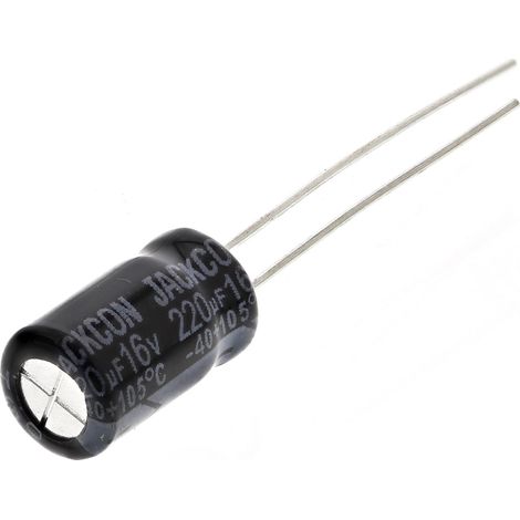 Condensateur RS PRO 220µF, 16V c.c. (1/2)