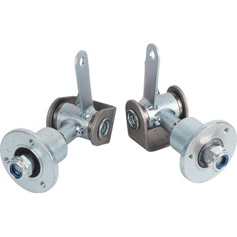 Brida de cojinete de cubo de rueda de 17 mm, eje de articulación de dirección de alta dureza y resistente a la corrosión para neumáticos de quad de 5 pulgadas. (1/5)