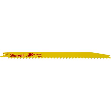 Lames scie sabre Starrett BT123 5 unités