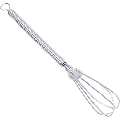 Mini-Handschneebesen für Sahne, Eier und Gebäck, kompakter Rührstab für kleine Küchen. (1/5)