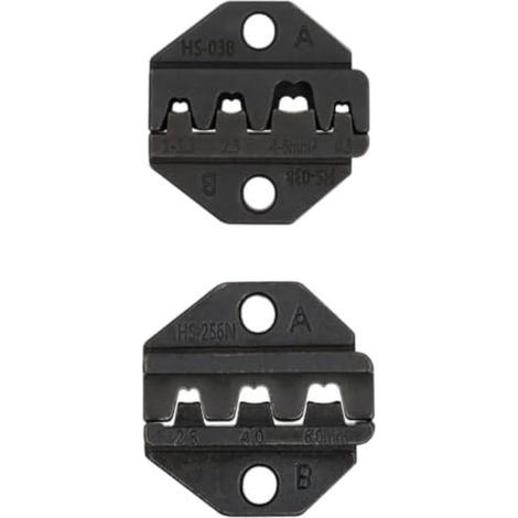 Mâchoire Interchangeable pour Pince à Sertir HS-03BC HS-2546B, Matrice de Rechange Adaptée Au Sertissage Manuel de Fils, Aux Pinces électriques et Aux (1/5)