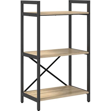 Maison Exclusive - Bücherregal Sonoma-Eiche 56 x 34 x 96 cm Holzw