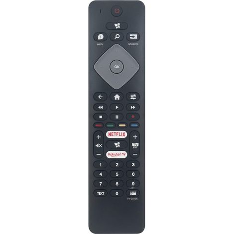 398GR10BEPHN0016BC Ersatzfernbedienung für Philips 4K OLED TV 50PUS7505/12 50PUS7555/12 55PUS6554/12 55PUS6704/12 58PUS7505/12 65PUS6504/12 65PUS6554/12 70PUS7505/12 70PUS7555/12