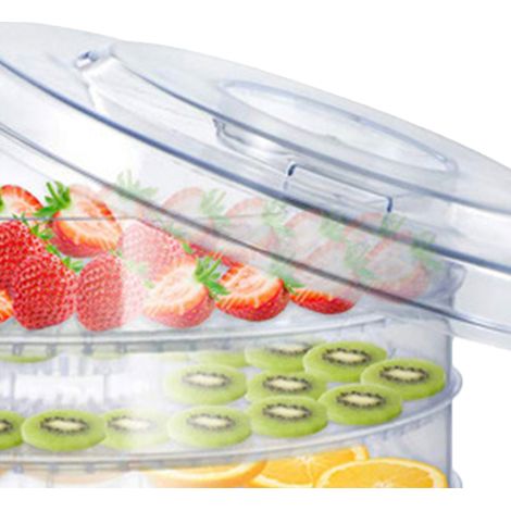 Déshydrateur alimentaire, déshydrateur à viande, petit déshydrateur à fruits et légumes, transparent, prise européenne 220 V (1/5)