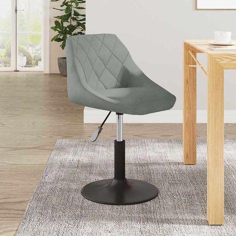 vidaXL Silla de comedor de terciopelo verde claro (1/5)