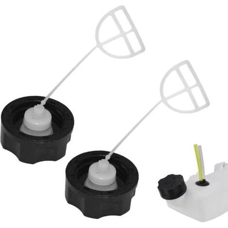 Bouchon Reservoir Debroussailleuse,Lot de 2 Bouchon Essence Tondeuse, Bouchons de Réservoir de Debroussailleuse, Compatibles avec Les Moteurs de Tondeuse à Gazon et Débroussailleuse (1/5)