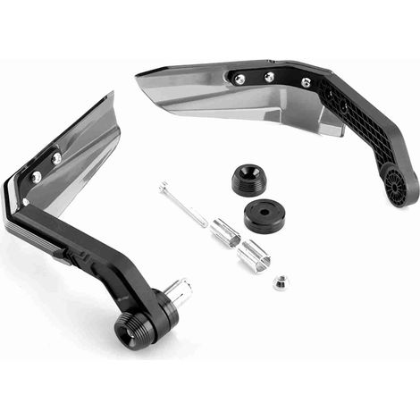 Paramani per moto, paramani anodizzati per moto, protezione antivento universale per manubri da 7/8'', 1 paio. (1/4)
