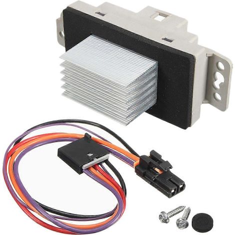 Résistance de moteur de ventilateur de chauffage ATC pour Buick Chevrolet Silverado GMC Sierra 19329838 (1/5)