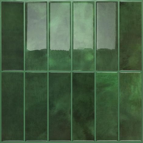 4 Pièces Vert Carrelage Carreaux Adhésif Mural Cuisine,Credence Adhesive pour Cuisine Salle de Bain,Stickers Carrelage Autocollant Mural(30 x 30cm) (1/5)