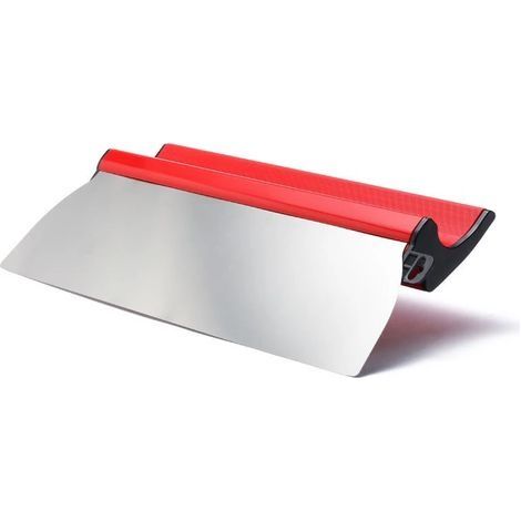 Lame à enduire en acier inoxydable pour plaques de plâtre, 25 cm, pour lissage et finition de joints, 1 pièce (1/5)
