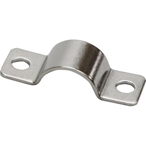Paquete de 20 abrazaderas para mangueras, fabricadas en acero inoxidable 304, abrazaderas en forma de U, para conexiones de tuberías, abrazadera para manguera con un diámetro de 8 mm. (1/5)