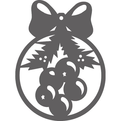 Durchbrochener Weihnachtsanhänger 11 £ - Weihnachtsdekoration