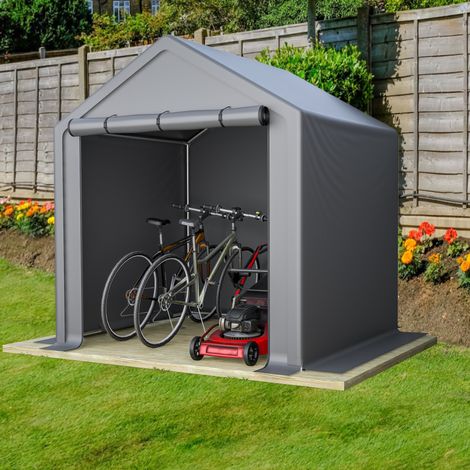 Cobertizo de jardín para bicicletas 190x170x200 cm OKMYHOME (1/5)