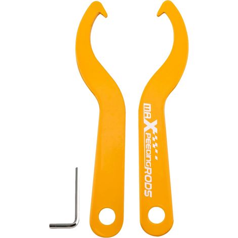 Chiave regolabile per ammortizzatori, Materiale: acciaio trattato termicamente, Lunghezza: 43 mm, Larghezza: 43 mm, Altezza: 34 mm, Compatibilità: per ammortizzatori di ricambio (1/5)