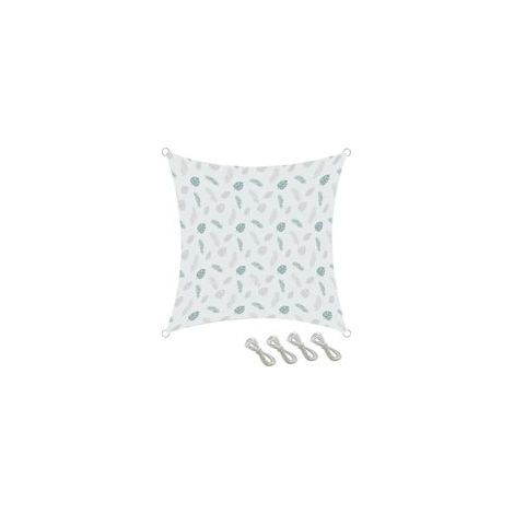 Vela de sombra resistente a los rayos UV para plantas de jardín, 3 x 3 metros, transpirable, ideal para invernaderos, patios, camping, jardines y piscinas. - Crezuo