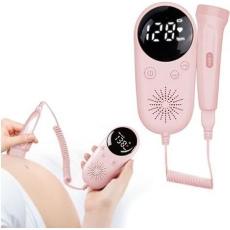 Portable, Battery Powered Detector, Ideal for Home Use and Safe Monitoring - Inspired by Mother's Love (Pink) (1/5)
