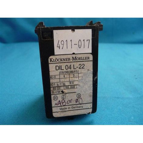 Moeller DIL04L-22 Universal-Hilfsschütz
