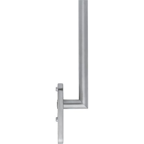 HOPPE® Handhebelgarnitur Amsterdam HS-E0400F-25/431N-AS, o. Schrauben, Edelstahl, Profilzylinder gelocht 11627311 (1/3)