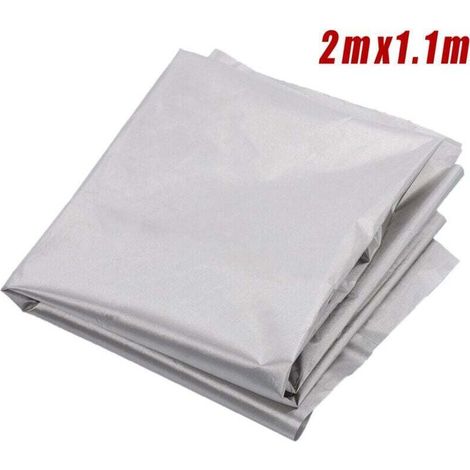 Tissu de blindage EMF pour la protection contre les radiations, l'isolation ESD et EMI, le blocage des signaux, 2 x 1,1m (1/4)