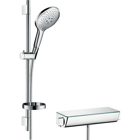 Ensemble de douche RAINDANCE SELECT Bsta UnicaS Puro 650mm chr (1/10)