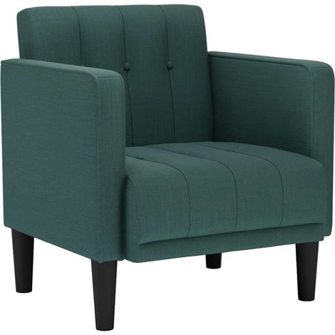 Maison Exclusive - Sessel mit Armlehnen Dunkelgrün 53 cm Stoff