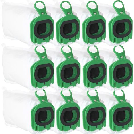 12 Staubsaugerbeutel für Vorwerk Kobold VB100/FP100, Premium-Ersatz-Staubsaugerbeutel-Set für Akku-Staubsauger. (1/5)
