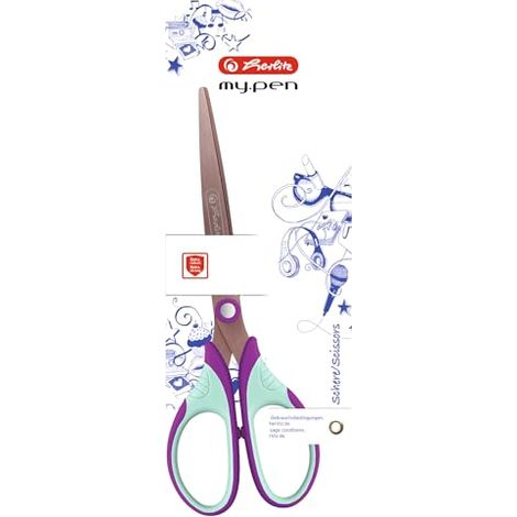 HERLITZ CISEAUX MY.PEN VIOLET/MENTHE 50046744