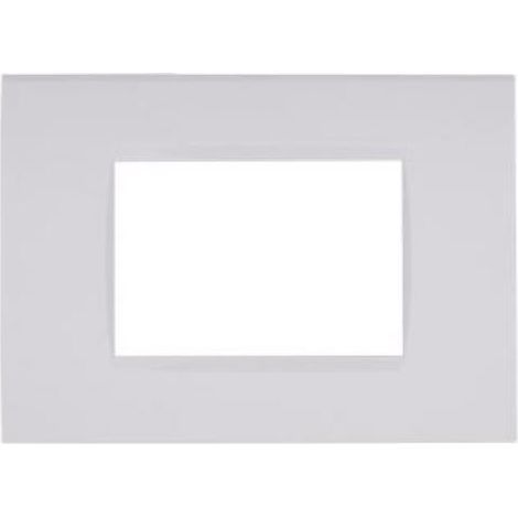Technopolymer placa art compatible bticino livinglight lna4803bi 3modules blanco - 8003- 01