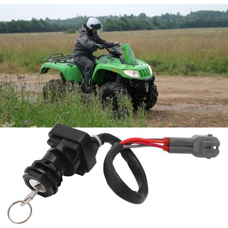 Le commutateur à clé d'allumage ATV 0430036 convient aux VTT Arctic Cat. (1/5)
