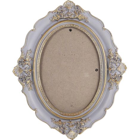 Cadre photo vintage ovale, cadre photo victorien, cadre photo mural-25.00X21.00X2.00CM (1/4)