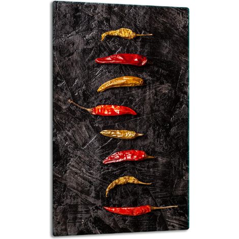 GLASPLATTE, TISCHPLATTE 30x52 CHILLI (1/5)