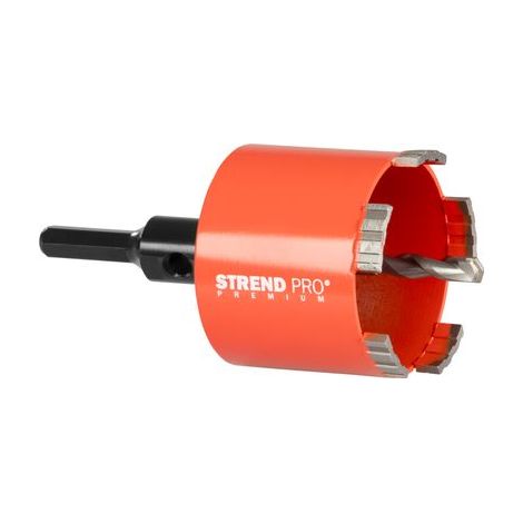Lochsäge Strend Pro Premium, 82x68 mm, Gewinde M16, 5 Zähne, Krone