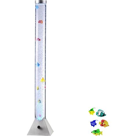 Lampe à eau RVB LED changeur de couleur – Colonne à bulles décorative – 12x LED RGB – Économie d'énergie – IP20 – Leuchten Direkt (1/5)
