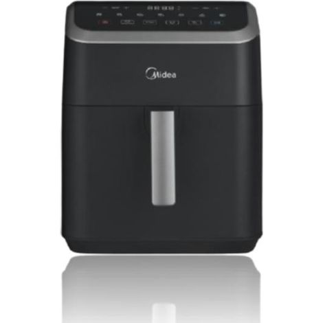 Midea MAD70000ADK freidora Sencillo 7 L Independiente 1800 W Freidora de aire caliente Negro