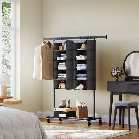 Armoire de rangement, 30 x 30 x 90 cm, couleur grise, pour la maison, le bureau ou un usage quotidien.-AquaForge (1/5)