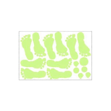 1 feuille d'autocollants lumineux pour fenêtre sur le thème d'Halloween