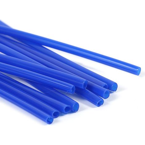 Kit 72 protections de rayons de jante universelles pour moto cross, habillage tout-terrain, bleu (1/2)