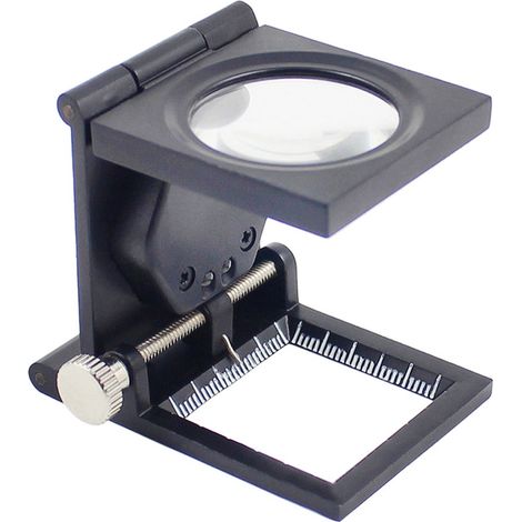 MINKUROW Lupa De Pie Lupa De Lectura Con Compartimento 10x Con Luz Led Lupa De Mesa Plegable Lupa De Trabajo Lupa Para Ancianos, Inspección, Reparación, Manualidades Y Pasatiempos Negro (1/5)