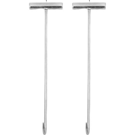 Sewer Hook Stainless Steel T Hook for Drain Covers and