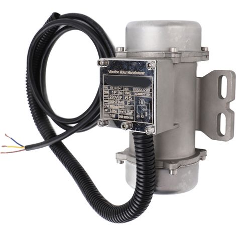 Moteur de vibration pour béton 3000 tr/min, vibrateur électrique pour béton, indice de protection IP65, pour table vibrante à sable, 15 W, 18 kg (1/5)