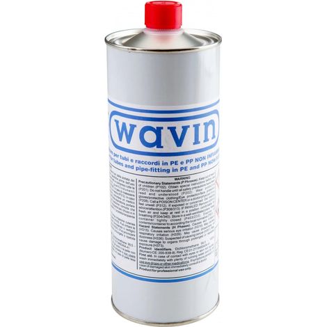 Liquido sgrassante per tubo polietilene 1 lt WAVIN