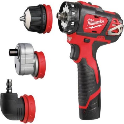 MILWAUKEE M12BDDXKIT-202C 4 IN 1 DRILL DRIVER