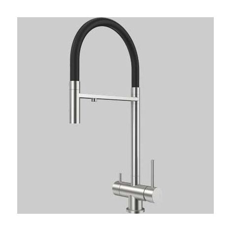 MONOCOMANDO LAVELLO 3 VIE MISSOURI ACCAIO INOX