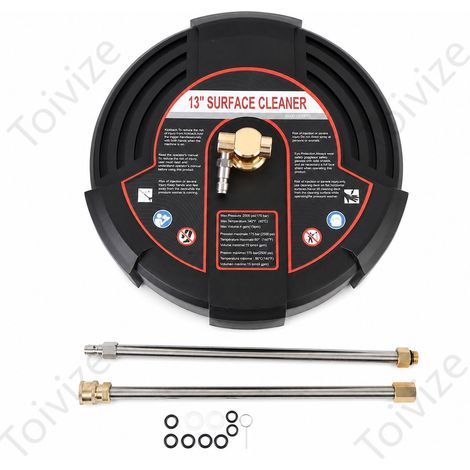 Nettoyeur de surface Toivize 13 pouces Acier inoxydable 2500 PSI (1/5)