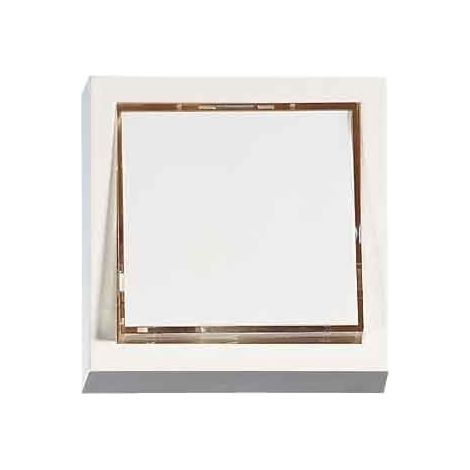 Bouton poussoir filaire Quadra - Blanc - D680 - Honeywell