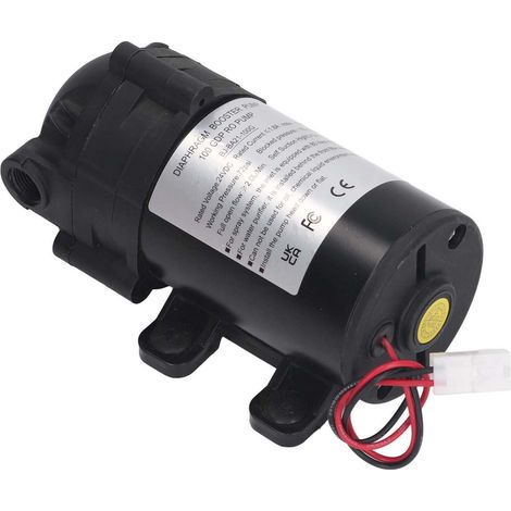 DC24V Membran-Boosterpumpe 60W 100G G3/8 Innengewinde Selbstansaugende Wasser-Boosterpumpe für Gartenteichbewässerung (1/5)