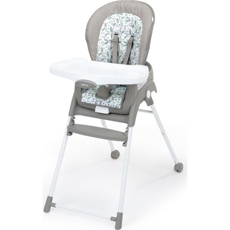 Chaise Haute Pliable 6-en-1 pour Bébé, 6 Façons de l'Utiliser, Chaise pour Tout-Petit, Jambes Pliables, 6M-5Y (1/5)