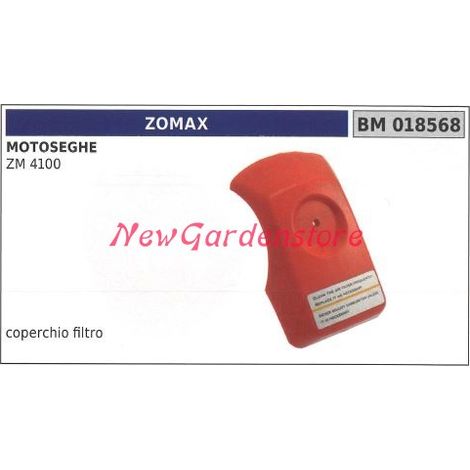 Filterdeckel ZOMAX Motor Kettensäge ZM 4100 018568