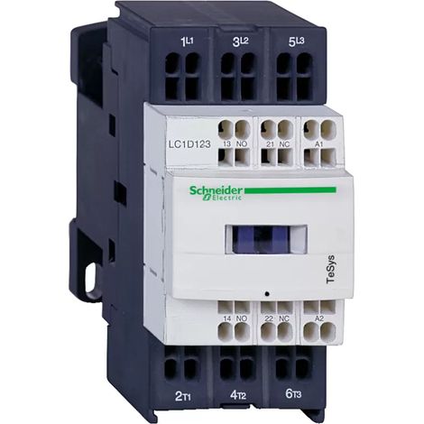 Schneider Electric SCHÜTZ 18A-24VDC FEDERKLEMM. (LC1-D183BL) (1/2)